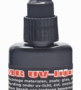 Home 9 Glaslijm, uv-lijm middeldik 50 gram, een iets dikkere super heldere glaslijm om kleine spelingen op te vullen.